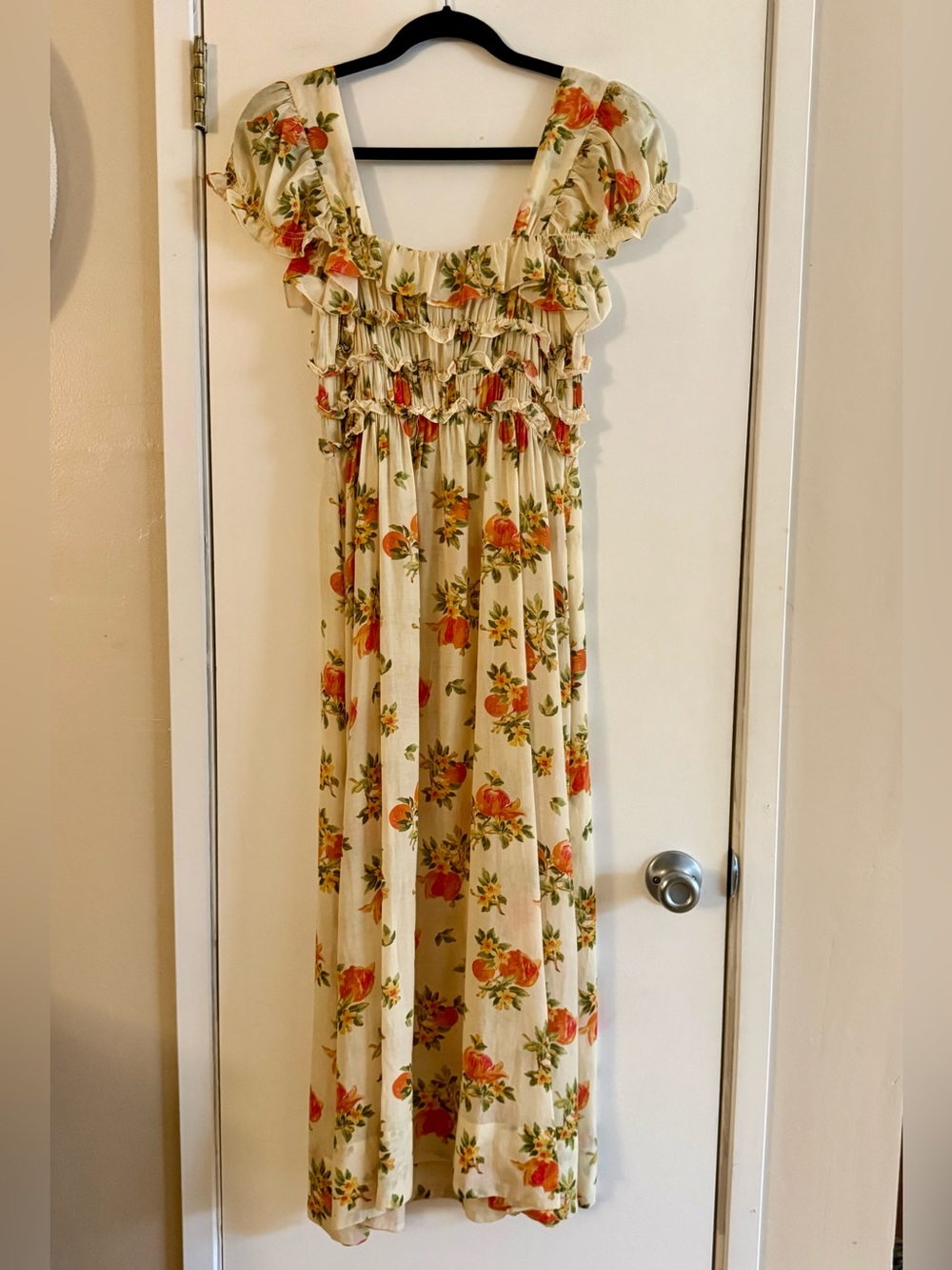 Doen Clarinet Dress in Orangerie Floral - Picture 3 of 9